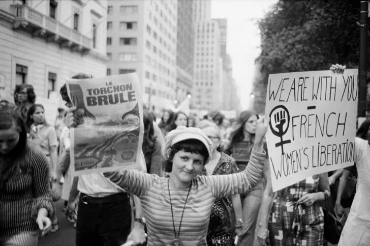 Martine Franck, Parade on 5th Avenue, Women's March for Equality, New York, 1971