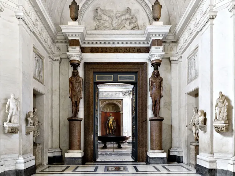 Sculpture classique au musée Pio-Clementino des musées du Vatican