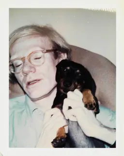 Andy Warhol Polaroid photograph from his family albums