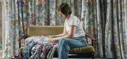 Natasha Bieniek's winning 2026 Portia Geach portrait, The Folding