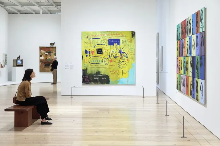 Vista de la instal·lació de la mostra de la col·lecció Whitney «Untitled» (America)