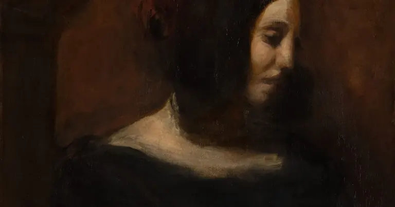 Eugène Delacroix, George Sand, 1838