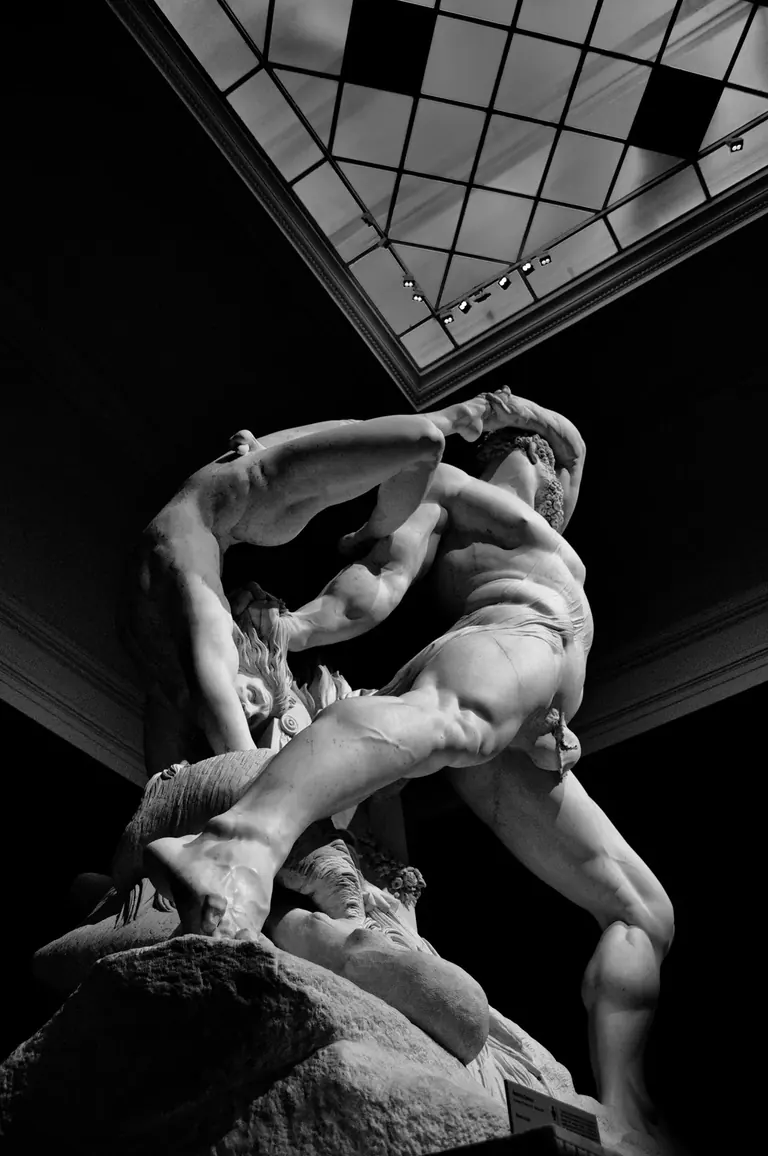 Antonio Canova, Hercule et Lichas (1795-1815), Galleria Nazionale, Rome