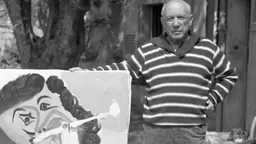 Pablo Picasso, Homme assis