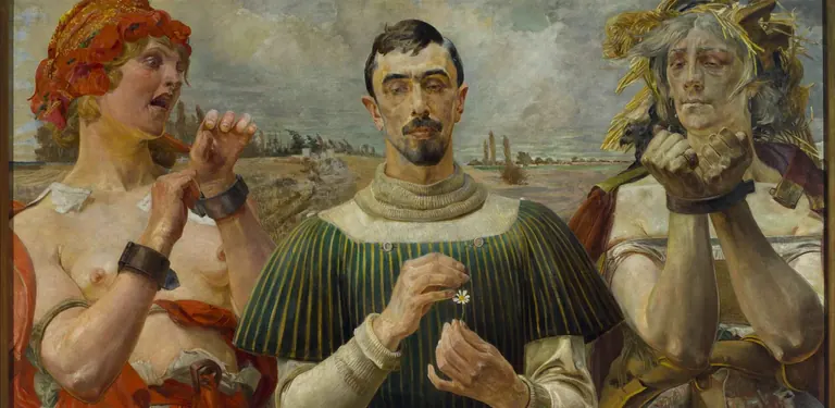 Jacek Malczewski, The Polish Hamlet – Portrait of Aleksander Wielopolski, 1903