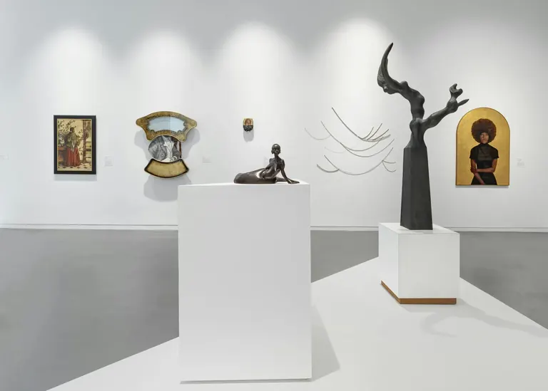Installation view of From Now: A Collection in Context at the Studio Museum in Harlem