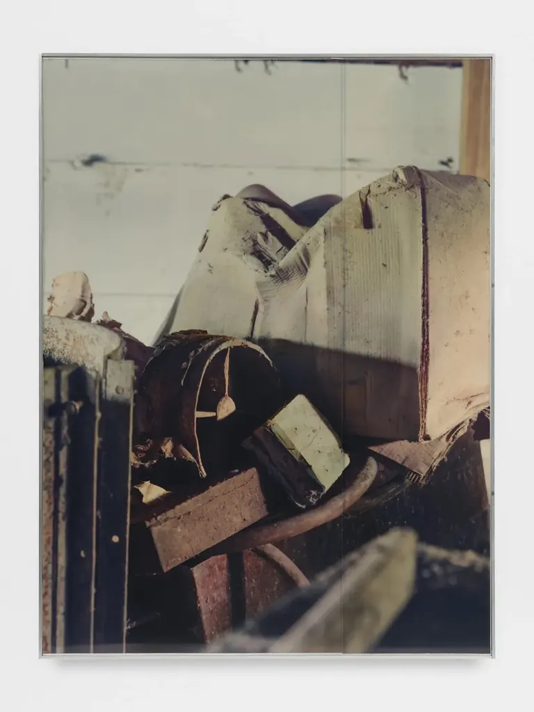 Raymond Meeks : installation Assemblage à la Casemore Gallery