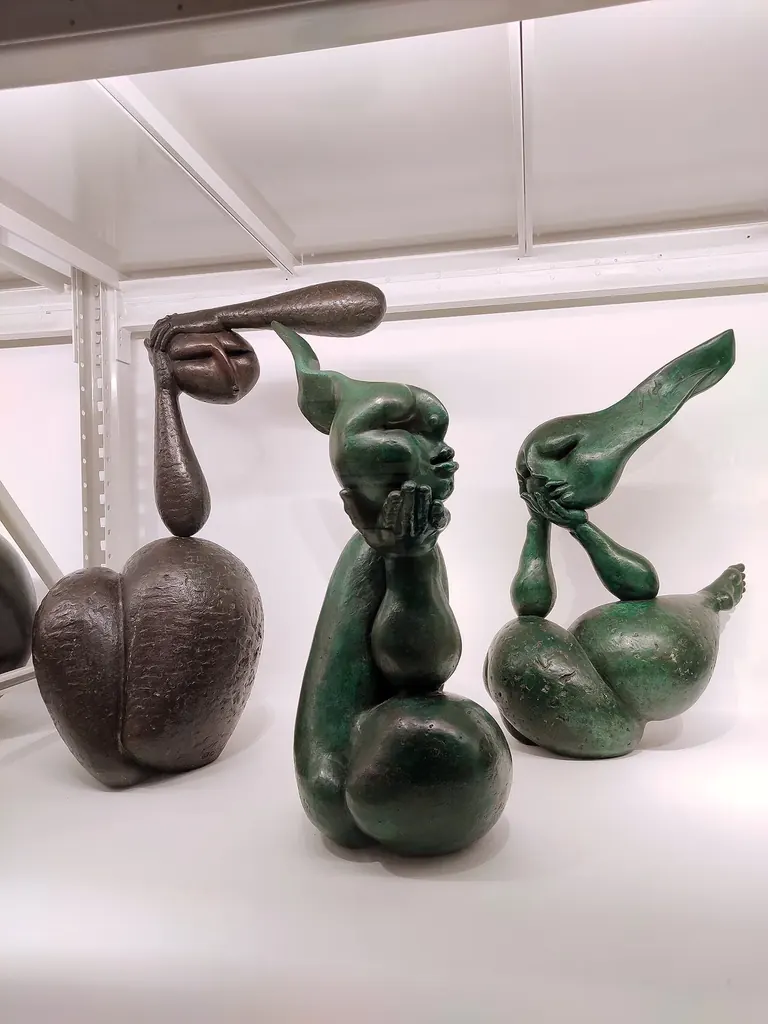 Looking Ahead, Hopeful & Dreaming, de Ng Eng Teng, exposée au NUS Museum