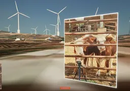 Fotograma de Zifzafa, ensayo audiovisual en vídeo con retransmisión en directo de Lawrence Abu Hamdan