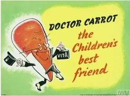 Cartell de guerra de l’exposició Childhood in War a IWM London