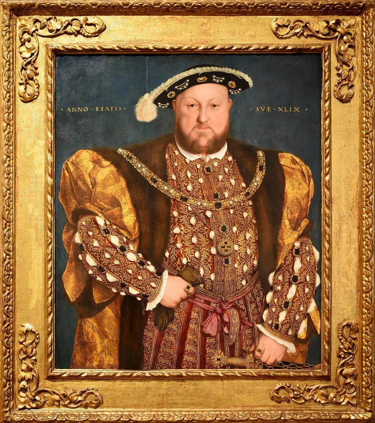 Hans Holbein le Jeune, Portrait d’Henri VIII (1540), Galleria Nazionale d'Arte Antica