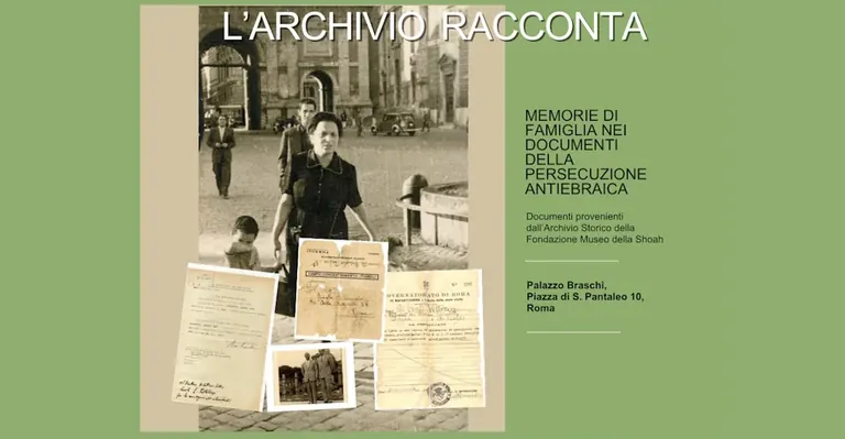 L'archivio racconta exhibition at the Museo di Roma
