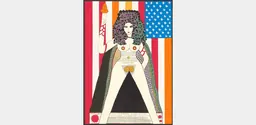 Dorothy Iannone, The Statue of Liberty poster