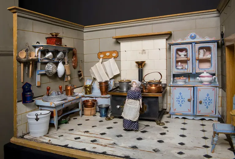 Casa de nines històrica de la col·lecció del Nordiska museet