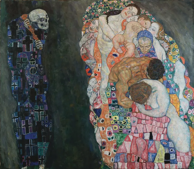 Gustav Klimt، الموت والحياة، Leopold Museum