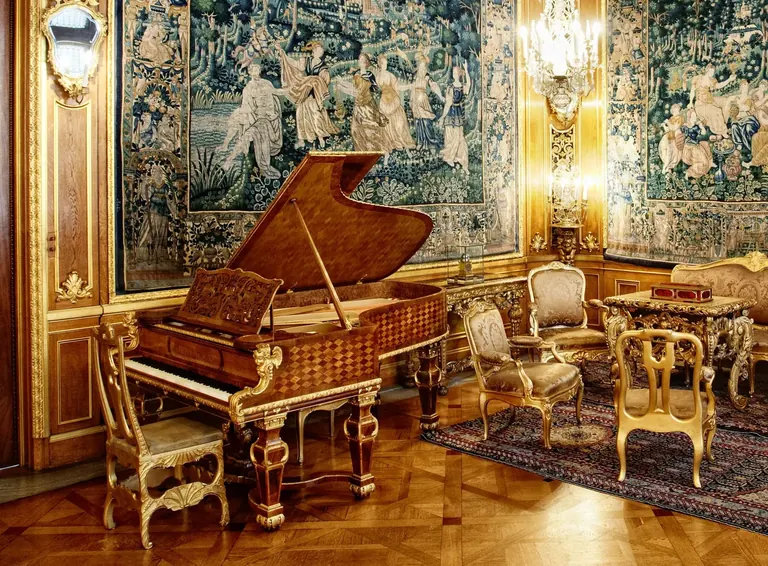 Le grand salon du Hallwyl Museum