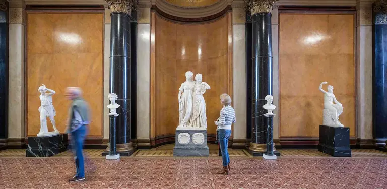 Sculpture hall with Johann Gottfried Schadow's Princess Group