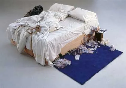 Tracey Emin's installation My Bed