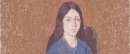 Girl in a Blue Dress de Gwen John
