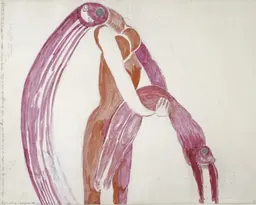 Louise Bourgeois, Altered States, 1992, ink graphite and ballpoint pen on paper