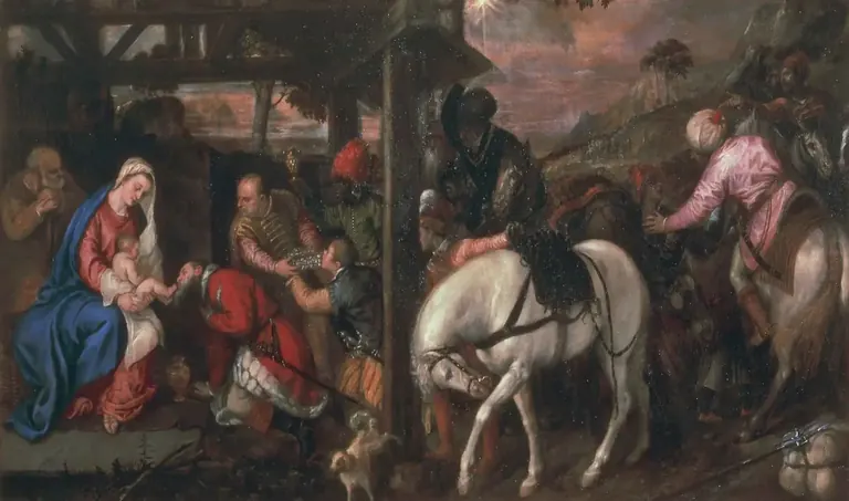 Tiziano, Errege Magoen adorazioa