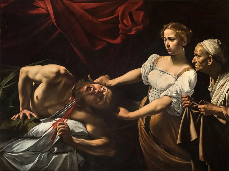 Caravaggio, Judith décapitant Holopherne (vers 1599)