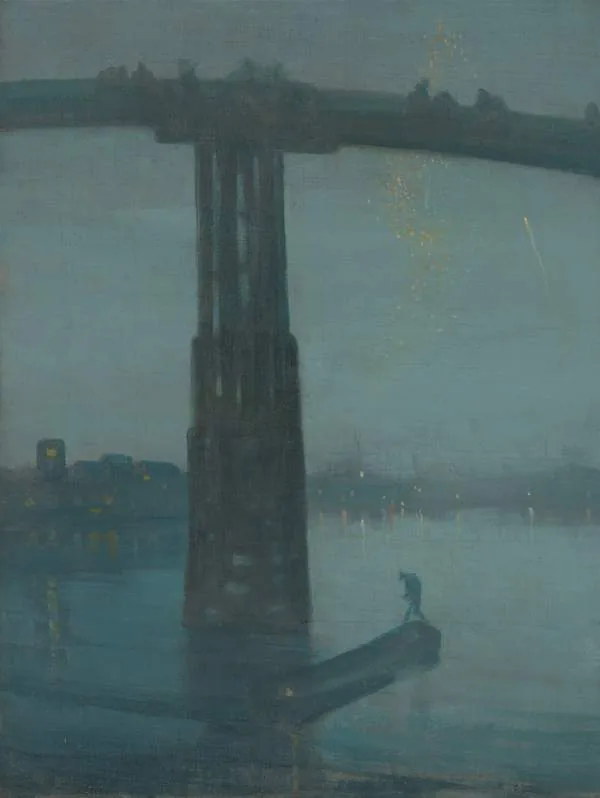 Nocturne painting by James McNeill Whistler