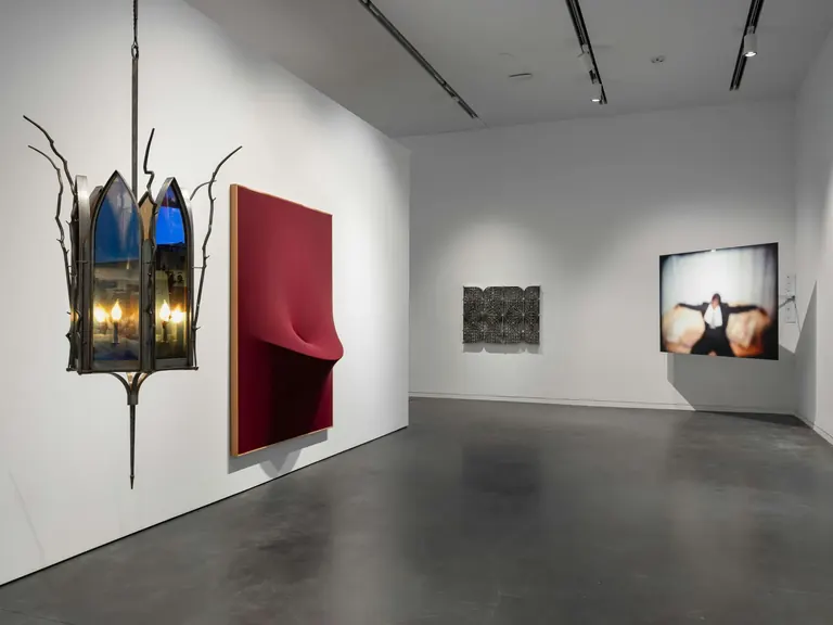 Installation view of the group exhibition Fade at the Studio Museum in Harlem