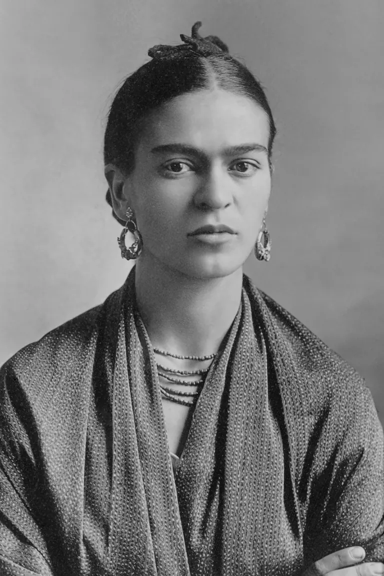 Fotografia de retrat de Frida Kahlo feta pel seu pare, Guillermo Kahlo