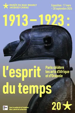 Poster for the exhibition 1913-1923: the Spirit of the Times