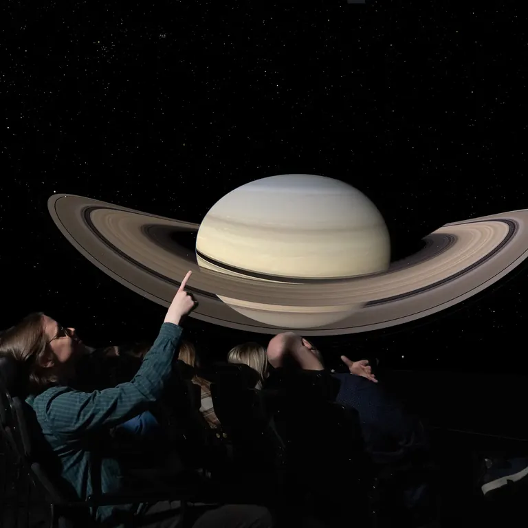 Espectacle de cúpula Skywatch Live, a l’Adler Planetarium