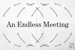 Bannière de l’exposition An Endless Meeting, Vox Populi