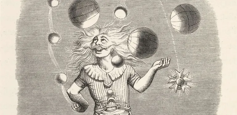 Jean-Jacques Grandville, Un autre Monde, detail