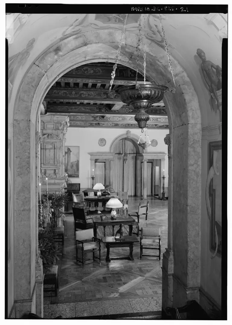 Interior of the Music Room at Dumbarton Oaks