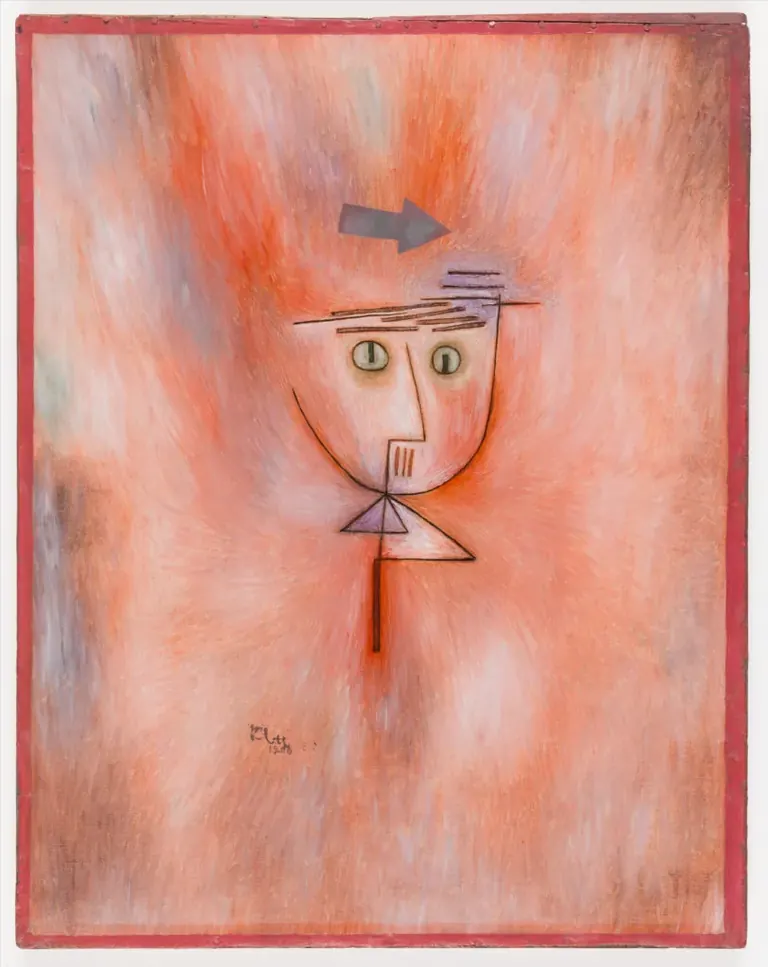Paul Klee, Fast getroffen (Presque touché), 1928
