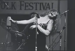 Portrait of Janis Joplin from the National Portrait Gallery collection