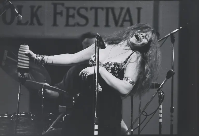 Portrait of Janis Joplin from the National Portrait Gallery collection