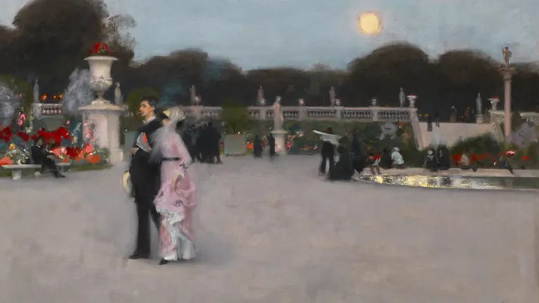 Peintures impressionnistes européennes dans les galeries du musée