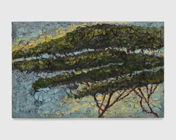 Julian Schnabel, Portrait of Italy III, from Italy Through Its Trees at Pace Gallery, New York