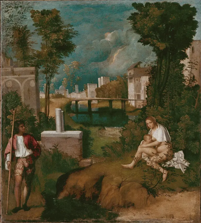 Giorgione, La Tempête, vers 1504