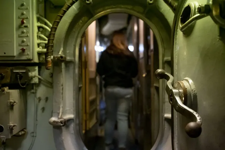 Sous-marin de la Seconde Guerre mondiale USS Becuna, à l’Independence Seaport Museum