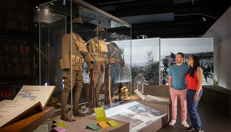 First World War Galleryn dauden bisitariak