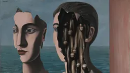 René Magritte, Le double secret (1927), Centre Pompidou
