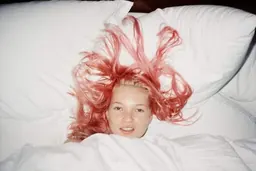 Young Pink Kate, London 1998 by Juergen Teller
