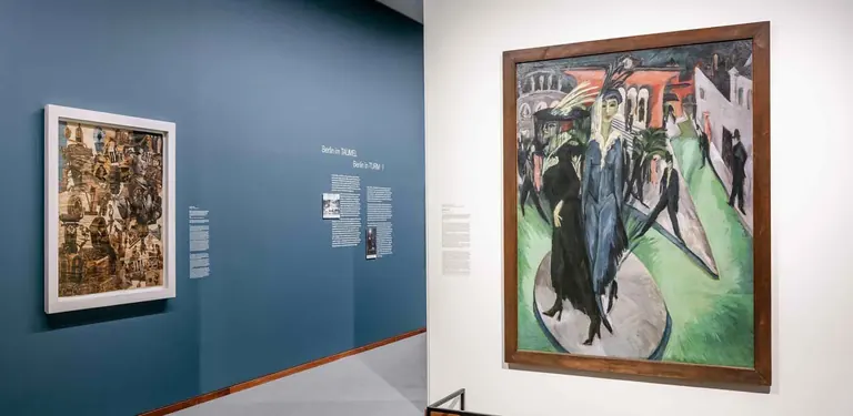 Exhibition view of Ruin and Rush. Berlin 1910–1930 at the Neue Nationalgalerie