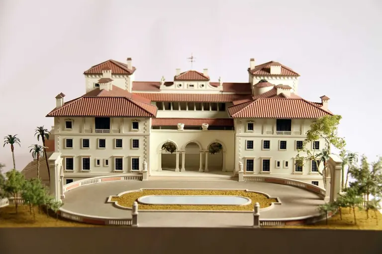 Model of Vizcaya, Miami, by Studios Eichbaum + Arnold, in House and Home