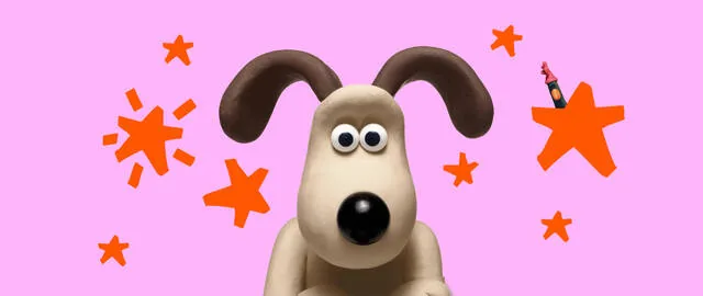 Wallace and Gromit and other Aardman stop-motion characters from the Inside Aardman exhibition