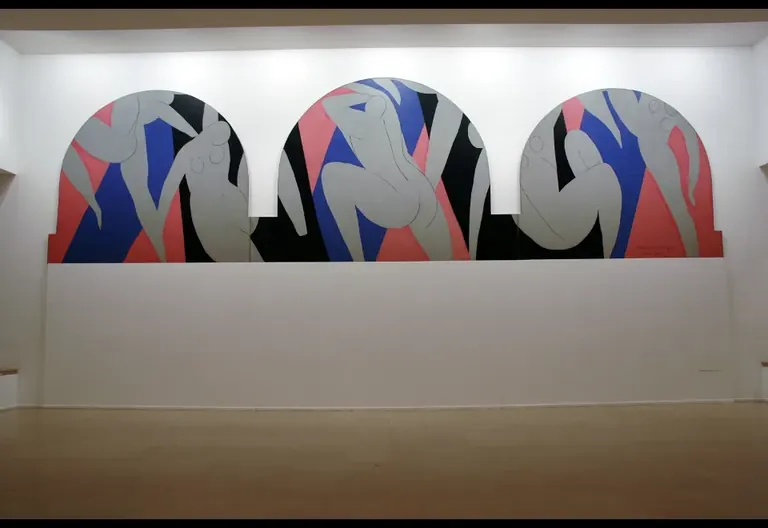 هنري ماتيس، La Danse، في قاعة ماتيس بمتحف Musée d'Art Moderne de Paris