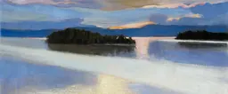 Akseli Gallen-Kallela, Lake View, 1901