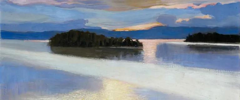 Akseli Gallen-Kallela, Lake View, 1901